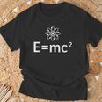 Fun EMc^2方程式 物理学 相対性 アトムロゴ EMc2 Tシャツ 高齢者への贈り物